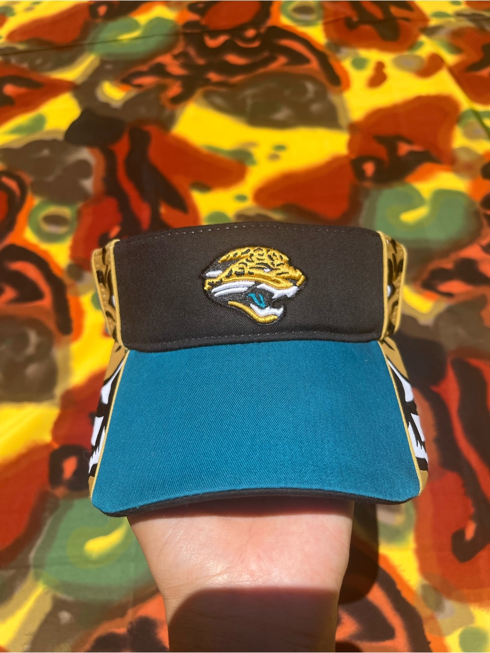 Vintage Jacksonville Jaguars Reebok Visor